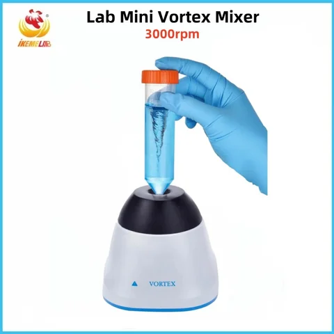 Мини-вортекс-миксер WEIAI Lab, высокоскоростной (3000 об/мин), для смешивания красок, акриловых гелей, тату-чернил, клеев для ресниц, центрифужных пробирок