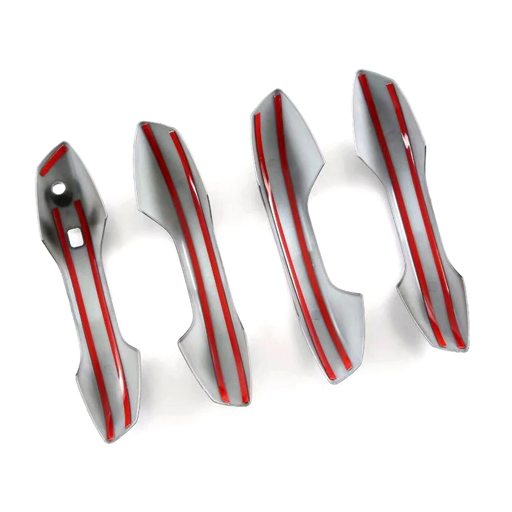 

4X для BYD Atto 3 2022 RHD Простая установка наружная дверная ручка Крышка отделка Юань плюс ABS пластик автомобильный Прочный высококачественный