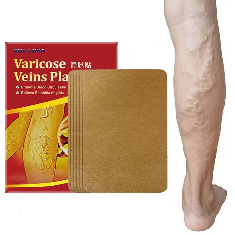 

Spider Vein Patches 6 Patches Soothing Leg Patch For Spider Veins Herbal Vein Soothing Patch For Strengthen Capillary Health