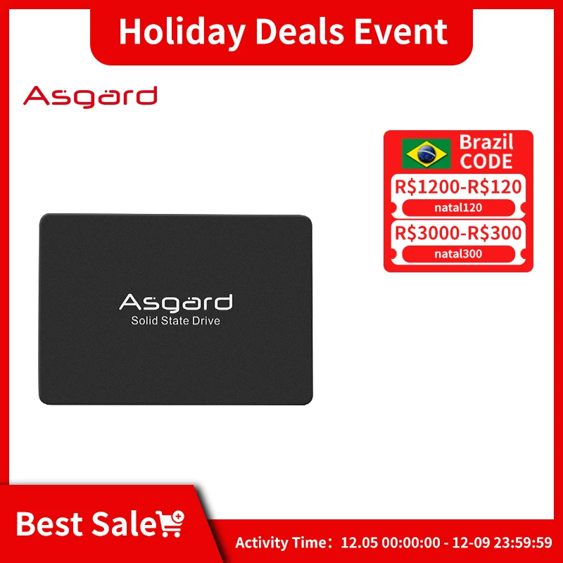 Asgard New Product Sata 3 Interface 960GB 1TB 2TB 4TB SSD Solid State Hard Disk Laptop SSD 4TB