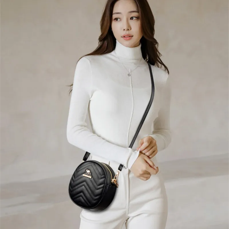 Side Bags For Women Ladies Fashion Crossbody Bag Large Capacity Shoulder Bag Retro Wide Strap Elegant Messenger Bag