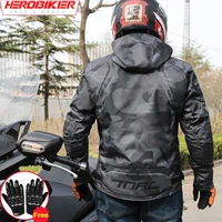 herobiker motorcycle jackets motocross racing jacket breathable men motorbike riding waterfroof four seasons reflective clothes