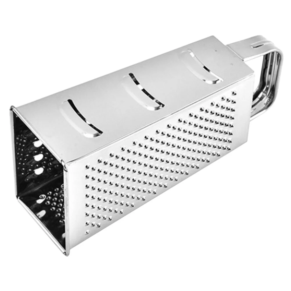 

Four-sided Grater Multifunction Slicer Stainless Steel Handheld Cheese Small Graters Kitchen Vegetable Shapes Utensils