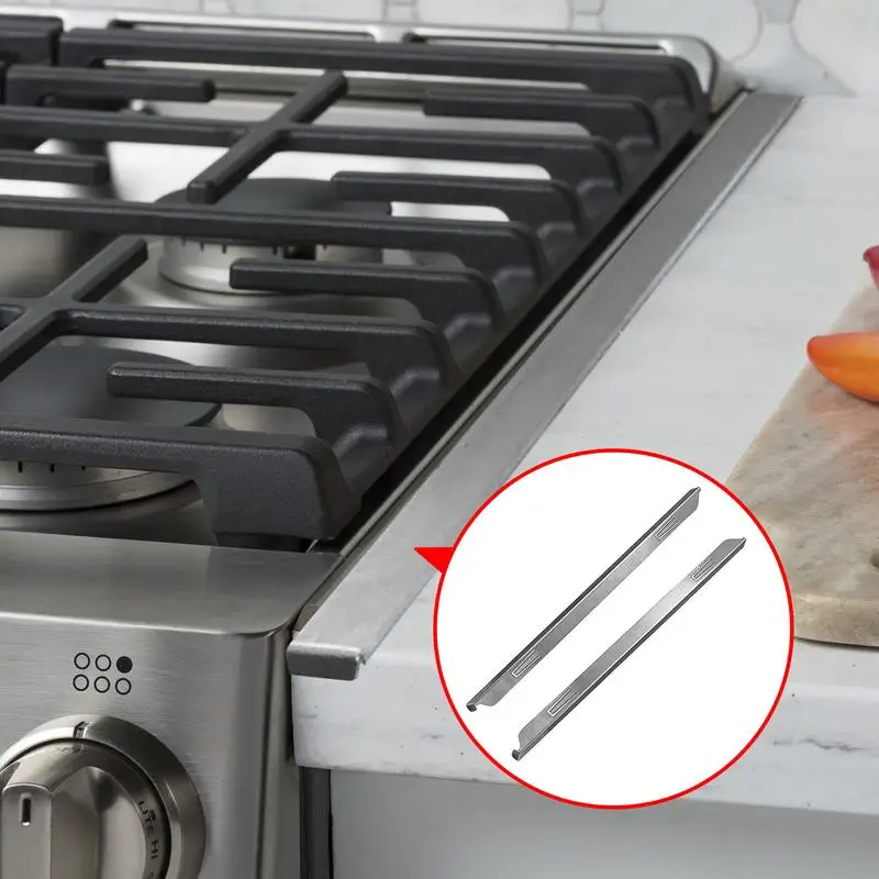 

Stove Gap Covers Kitchen Stove Counter Gap Filler Cover Between Stove And Counter Heat Resistant Mat Kitchen Accessories