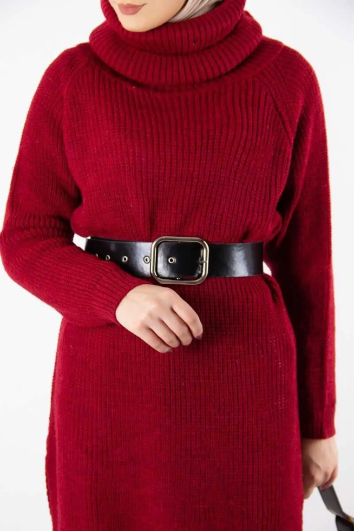 

Women's Long Sweater Full fisherman Thessaloniki Women Muslim Sweater