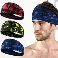 sport headbands absorbent cycling running yoga sweatband fitness jogging tennis gym headscarf head sweat hair band bandage men w