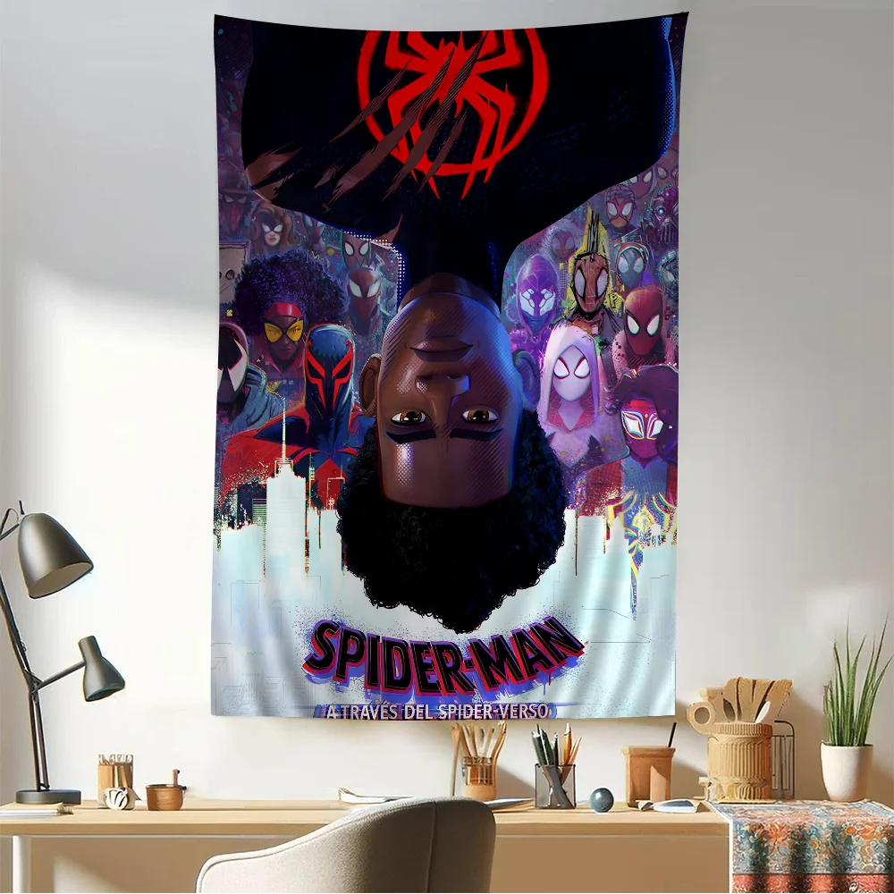 Человек-паук по стихам аниме-гобелен подвесной Таро хиппи настенные коврики