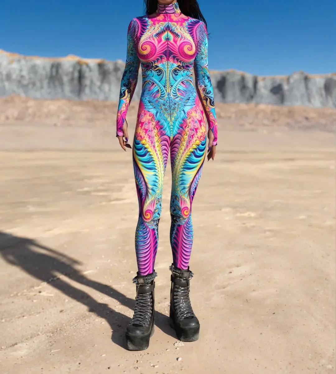 Женский сексуальный костюм Zentai разноцветный комбинезон, готический морфый костюм, женский костюм для косплея, костюм для Хэллоуина, фестиваля, вечеринки (art.: 3920c705238bc) - 3920c705238bc