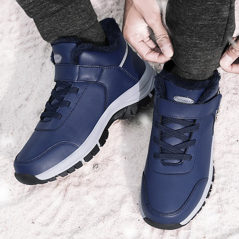 

Famous Brand Man Waterproof High-Level Water Boots Designer Runners Winter Sneakers Husband Esportivo Hunting Shoes Dad Tennis