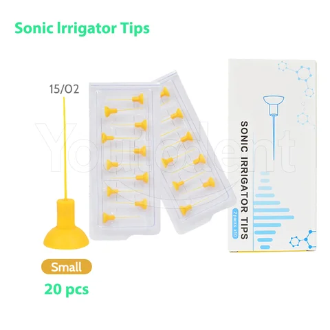 Насадки для стоматологического ирригатора YOUTCDENT, набор из 60 шт., желтые, красные, синие