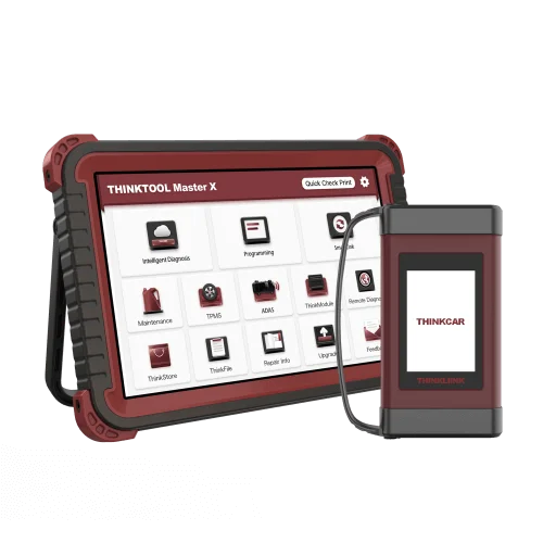 

THINKCAR THINKTOOL MASTER X OBD2 Diagnostic Tool for Car and Vehicle 10" Full System ADAS Code Scanner Online Programming