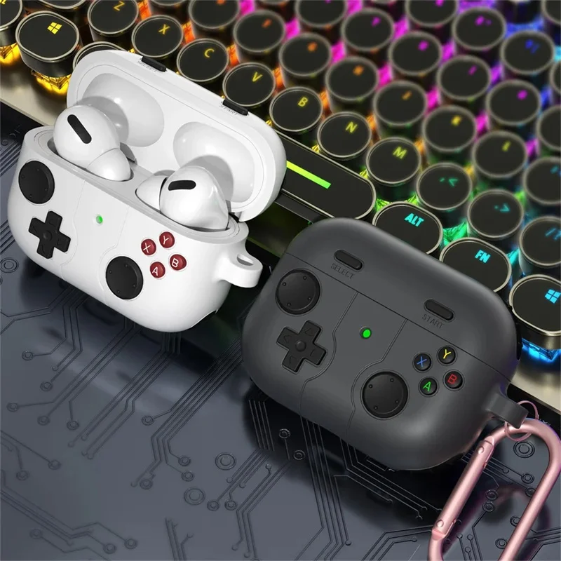 Фото 3D Gamepad Cartoon Case for AirPods 4 Cover Wireless Earphone Silicone Cover for Apple AirPods Pro 2 Case for AirPods 1 2 3 №2