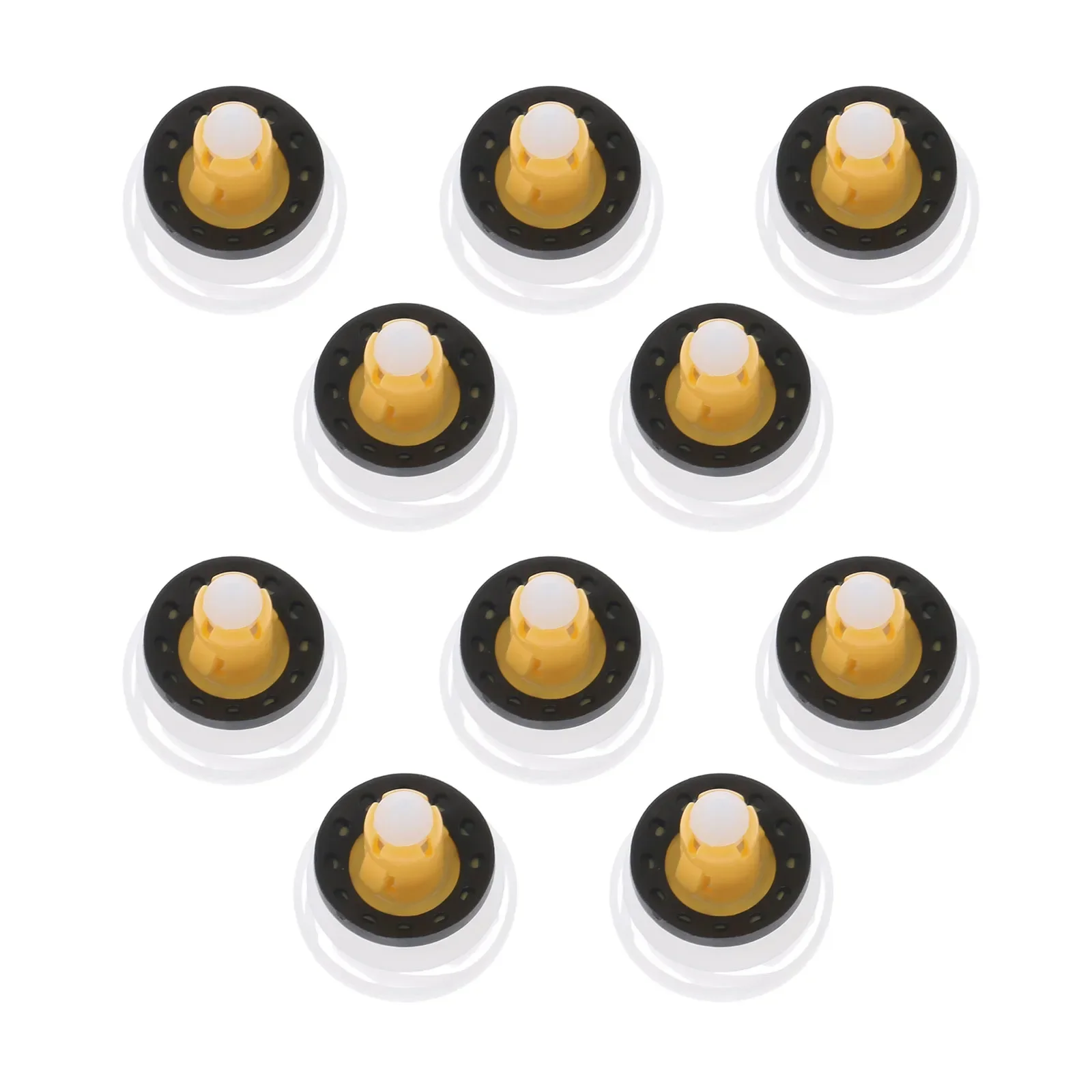 

10 шт. пластиковая дверная панель, зажимы для отделки, пряжка 51987227 для JEEP FIAT Maserati