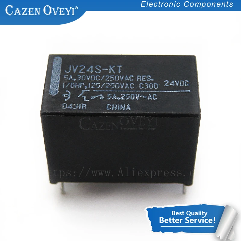 1 шт./лот Φ 24V 24VDC DIP-4 5A 30VDC 250VAC