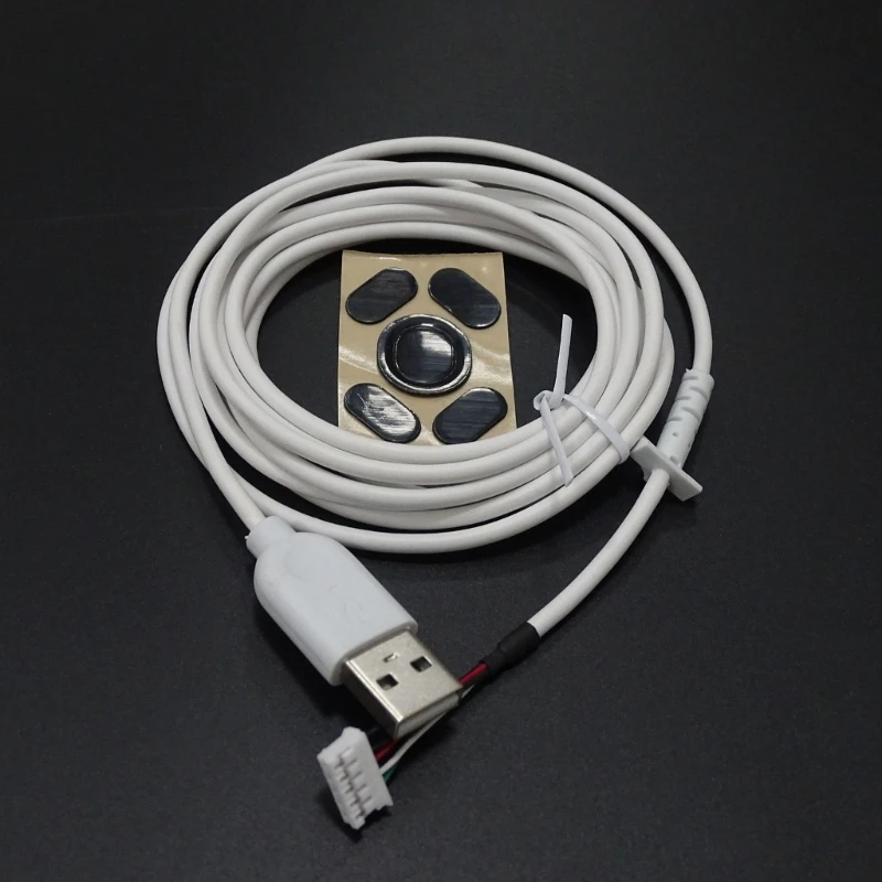 Фото CPDD USB-кабель для мыши и сменные ножки для мыши, ремонтные аксессуары для игровой мыши G102, быстрая передача №2