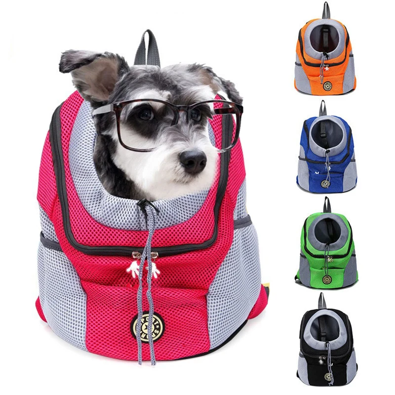

Portable Pet Dog Travel Backpack Breathable Mesh Cat Puppy Double Shoulder Carrier Bag For Pet Dogs Outdoor Carring Bag Package