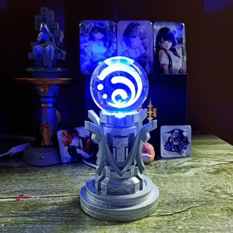 В наличии аниме Genshin Impact God's Eye Vision ночник фигурка игровой элемент Wendi Klee Inazuma