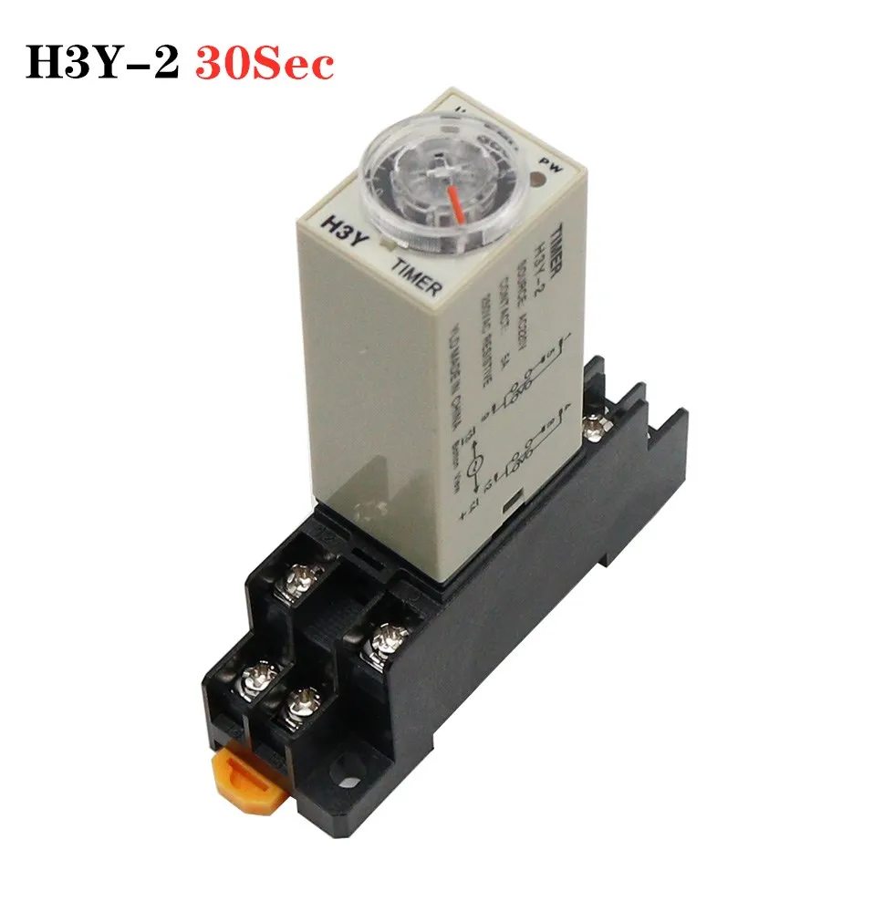 

Реле времени задержки H3Y-2 1С-60С