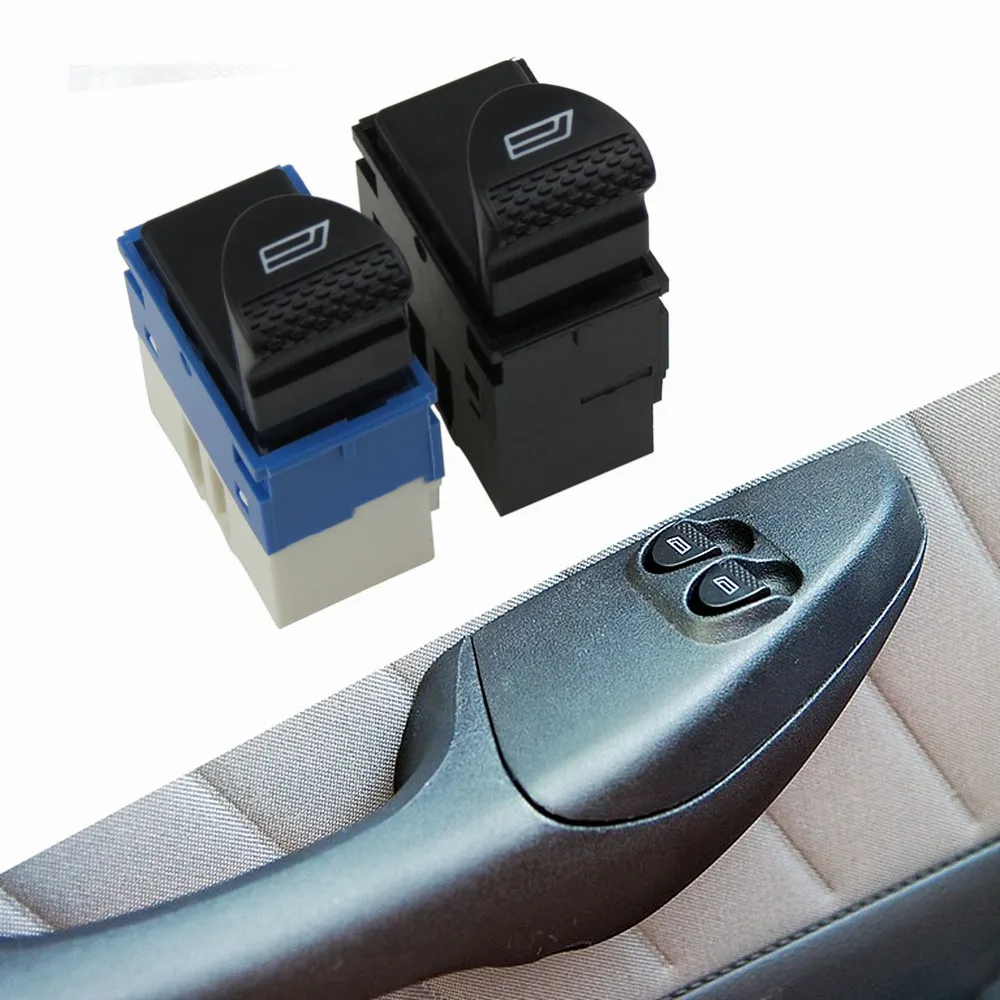 

6 Pins Front Left Right New Power Window Control Switch Button 98809718 98809719 For FIAT Siena Albea Palio Car Accessories