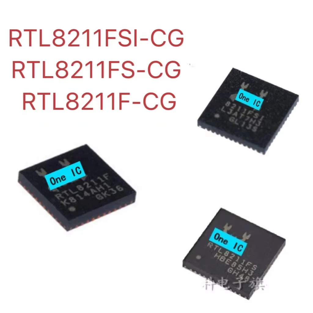 

5pcs 100% Original RTL8211FSI-CG RTL8211FS-CG RTL8211F-CG RTL8211F RTL8211 RTL8211FS RTL8211FSI 8211FSI QFN Brand New Genuine Ic