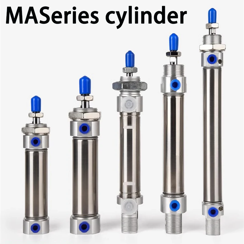 

Нержавеющая сталь двойного действия типа MA с магнитом 16/20/25/32/40 мм, диаметр цилиндра 25/50/75/100/125/150/175 мм, ход пневматического цилиндра
