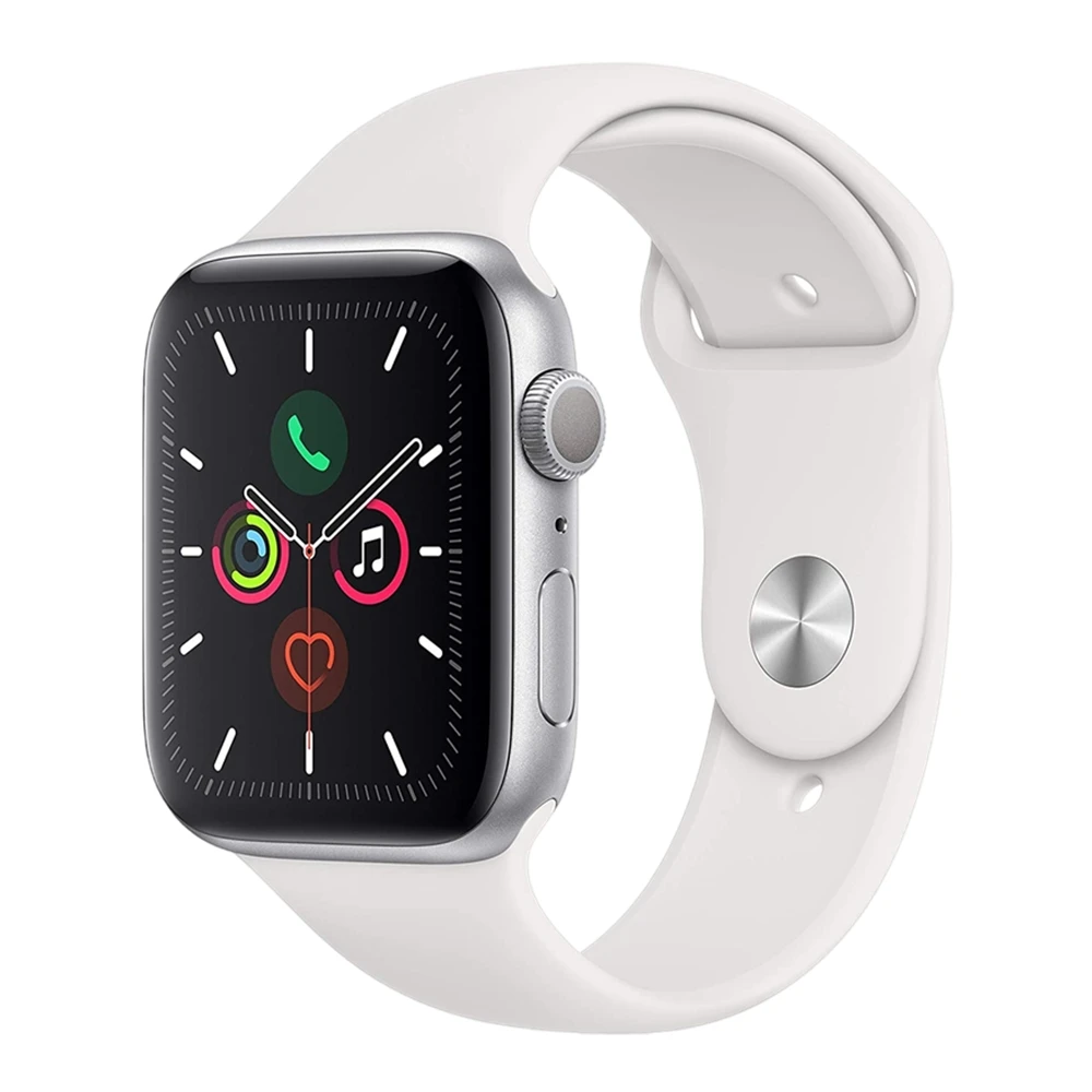 Фото Apple Watch Series 5 Смарт-часы 40 мм/44 мм GPS алюминий с спортивным ремешком (обновленный) №2