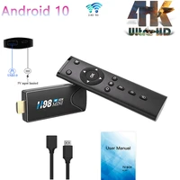 h98 mini smart tv stick android tv box 10 4g32g 3d video 4k 2 4g 5g wifi bluetooth quad core tv box set top box tv receiver