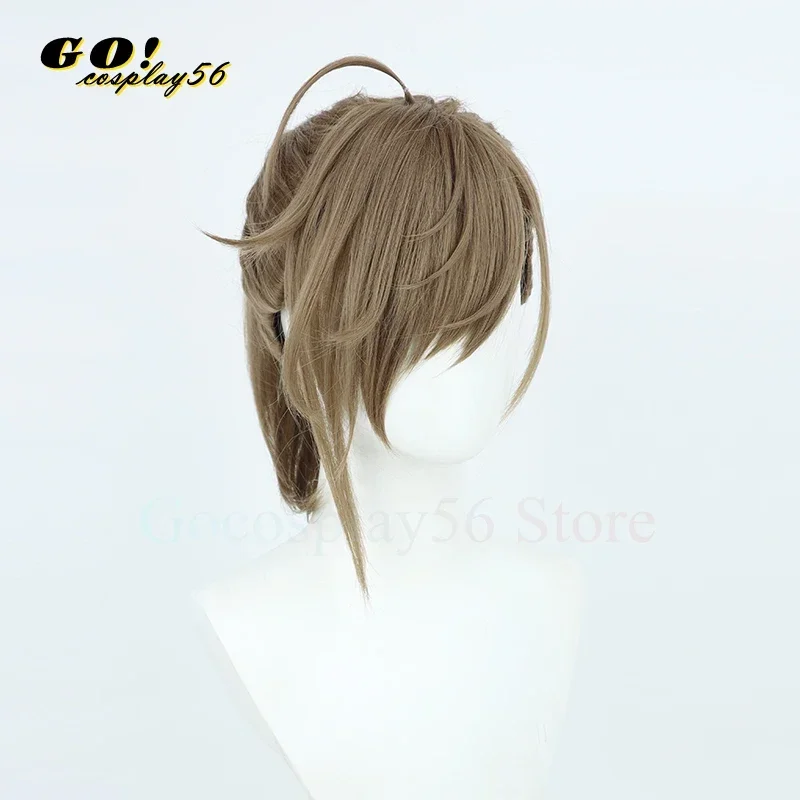 Vtuber Kanakana косплей парик 35 см длинный конский хвост Kanae knkn пучок нейьянжи