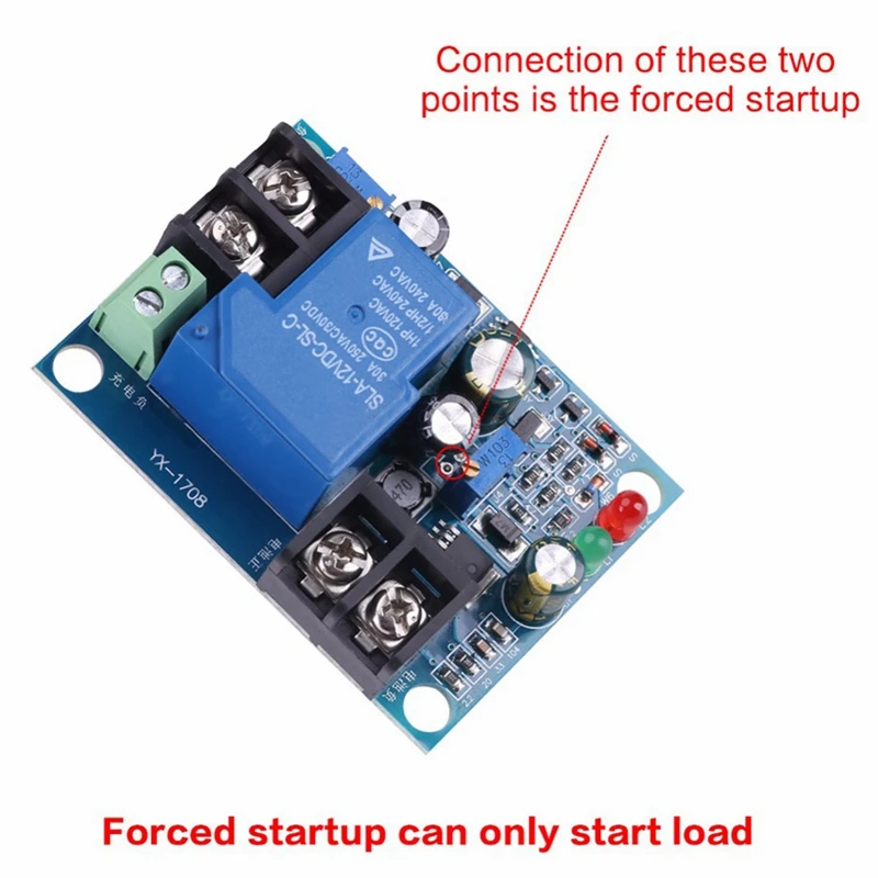 2X30A 24 В автоматический модуль защиты устройства YX1708 блок управления зарядом
