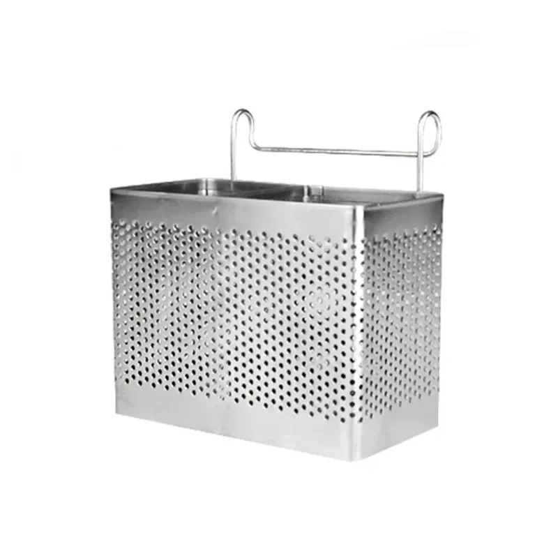 

Stainless Steel Chopsticks Rack Tableware Holder Organizer Cutlery Dryer Drainer Shelf with Hooks Kitchen Accessories