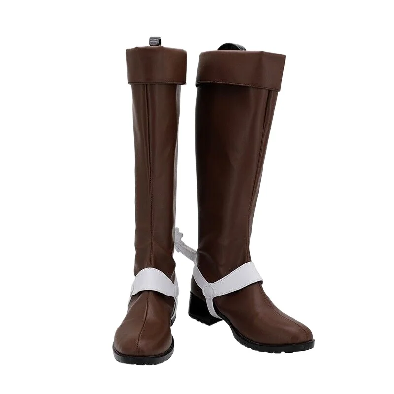 Игра Обувь для косплея JoJo's Bizarre Adventure Diego Brando Schuhe Косплей Stiefel