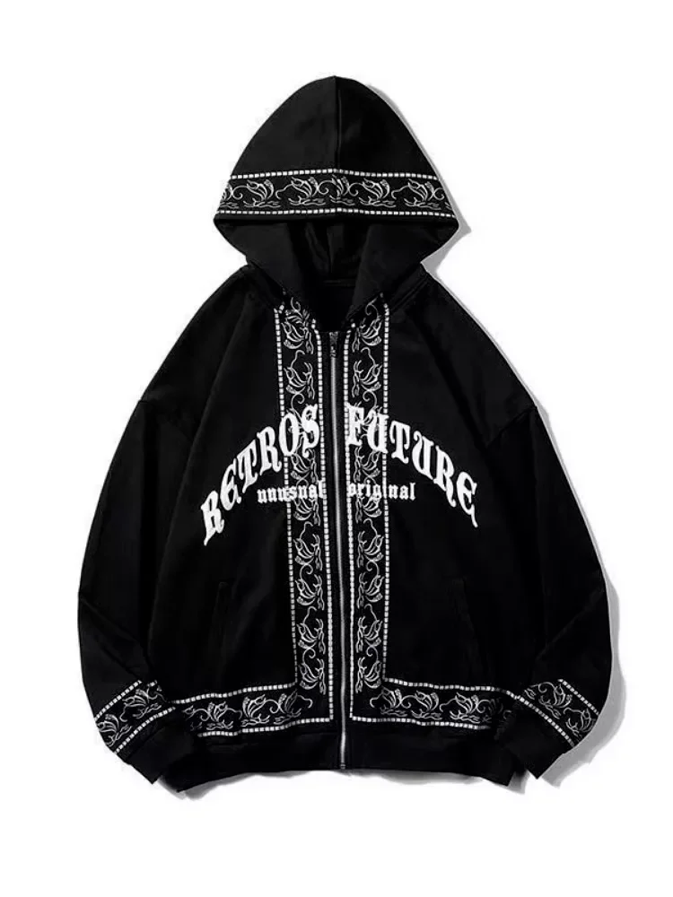

2023New Embroidery Clothes Hoodies Women Long Letter Fashion Casual Zip Up Sleeve Hoodie Y2k Women Sweetshirts Hoodies Sweatwea