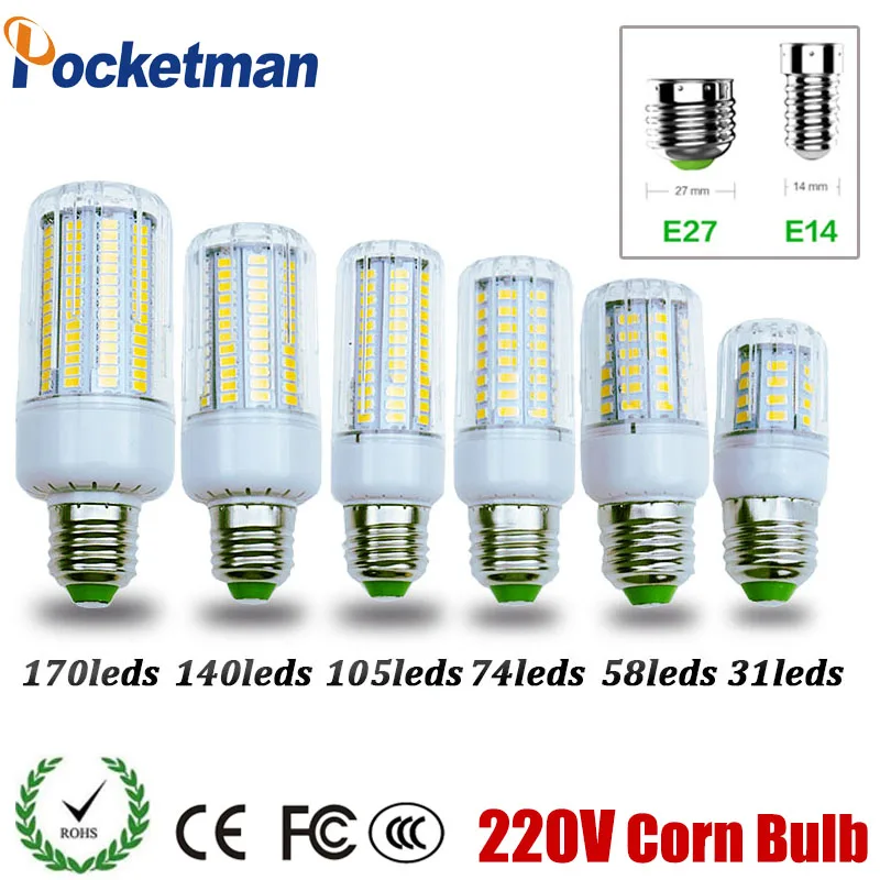 

Big Discounts LED Bulb E14/E27/R7S LED Light Bulb 220V LED Lamp Warm White Cold White for Living Room etc.