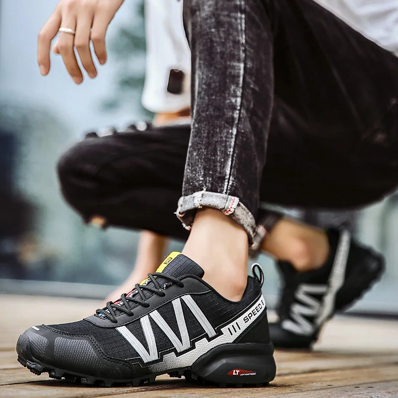 Мужская Велосипедная Обувь Водонепроницаемая Дышащая Из Ткани Оксфорд Для