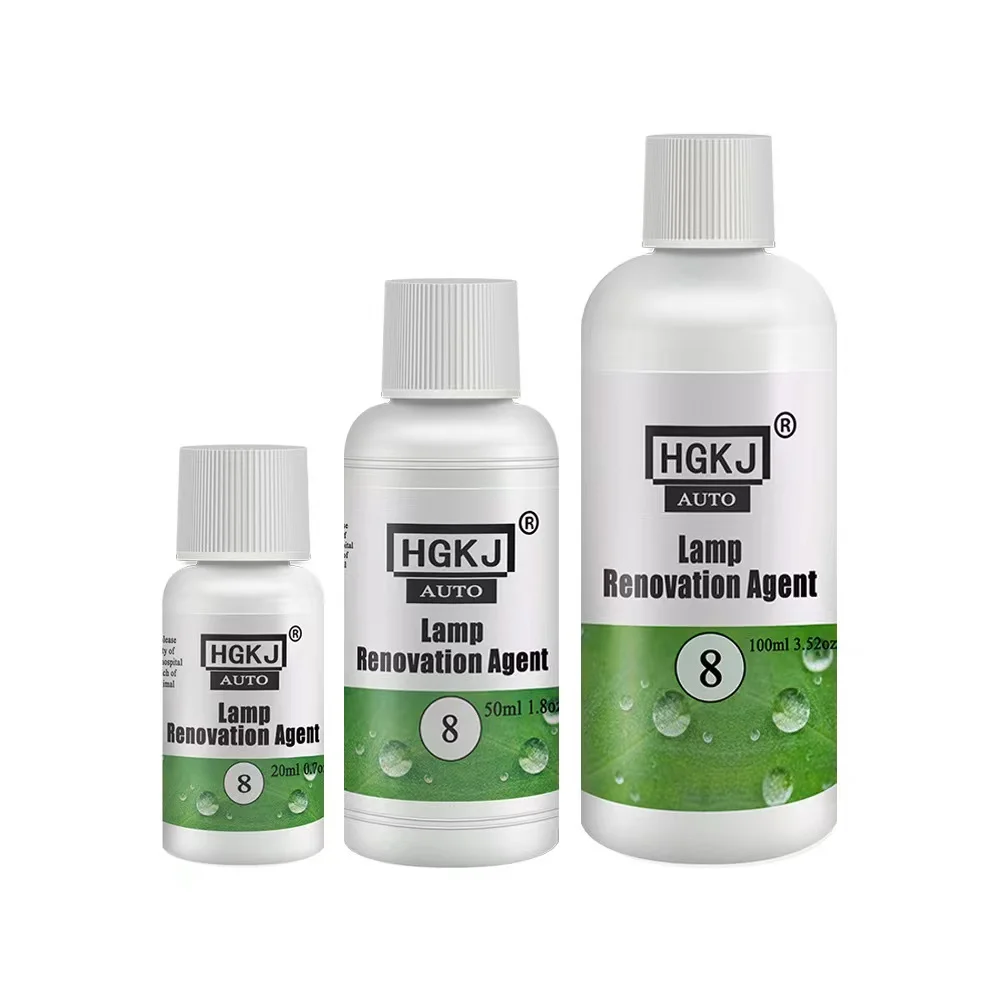 

Средство для восстановления линз HGKJ 8 Автомобильная передняя фара, средство для восстановления линз, средство для розничного чтения, осветляющее средство для восстановления фар