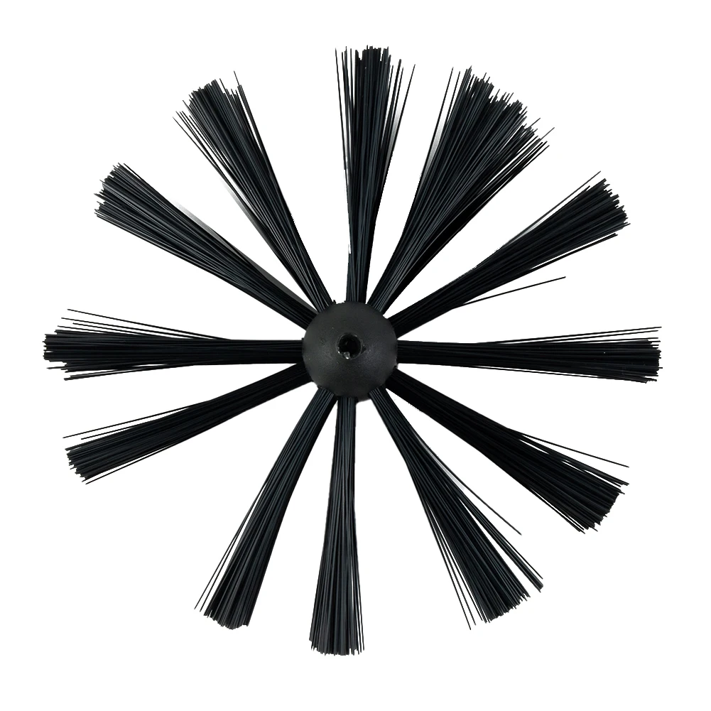 

Chimney Brush Accessories 100/150mm Brush Head Chimney Dryer Vent Pipe Fireplace Inner Wall Roof Cleaning Tools