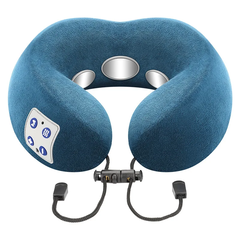 

Massager U-shaped massage pillow USB rechargeable neck massage pulse heating voice version
