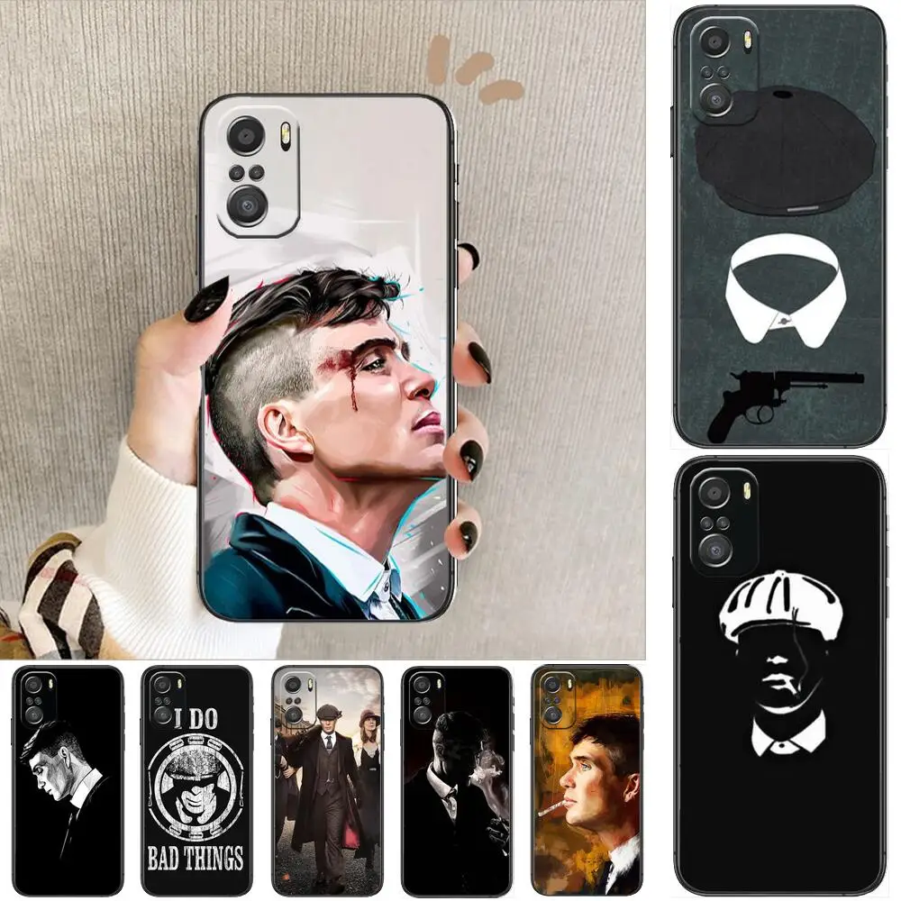 

Peaky Blinders Tv Tommy Shelby For Xiaomi Redmi Note 10S 10 9T 9S 9 8T 8 7S 7 6 5A 5 Pro Max Soft Black Phone Case