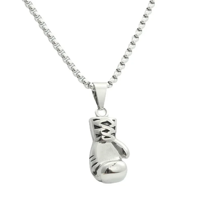 Модные боксерские перчатки однотонная подвеска Мужская Спортивная повседневная