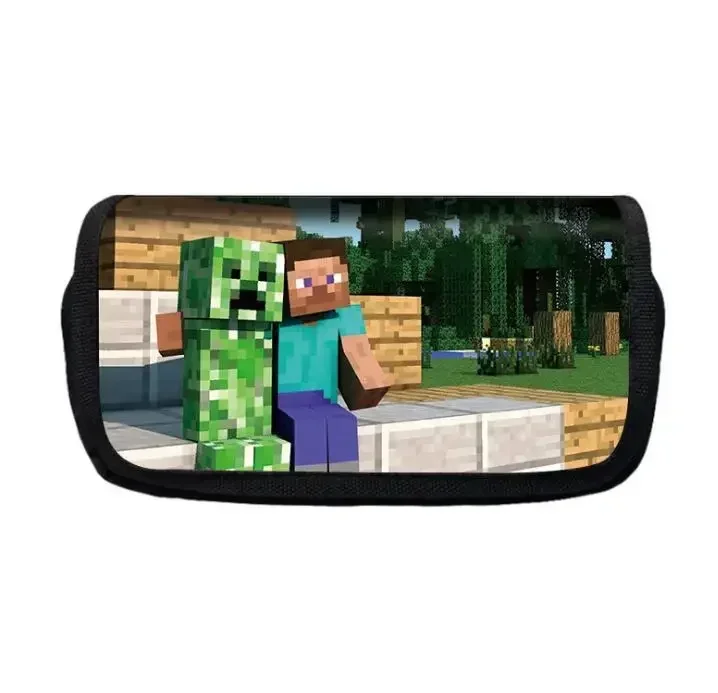 Creeper пенал Steve многофункциональная сумка Minecrafte полиэфирные материалы EnderDragon