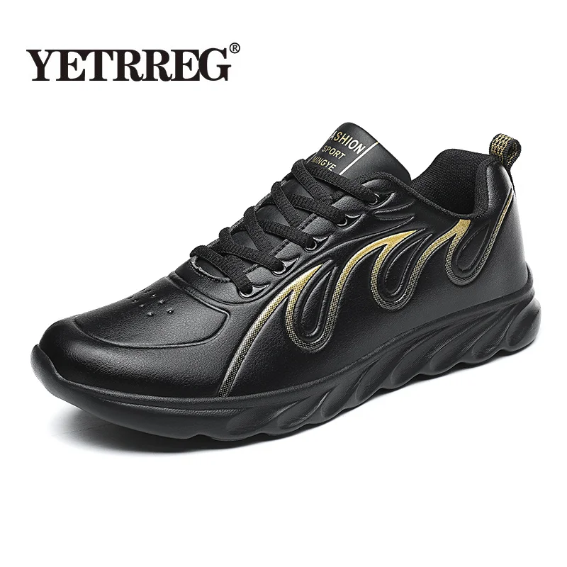 

Men Vulcanized Shoes 2022 Outdoor Lace Up Casual Shoes Comfortable Lightweight Men's Shoes Men Flats Walking Sneakers Size 38-46