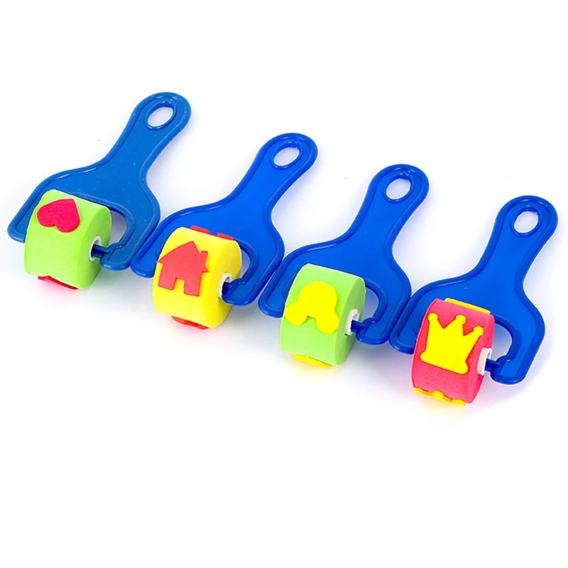 

Губчатый уплотнитель краска для детей старше 12 месяцев DIY Краска