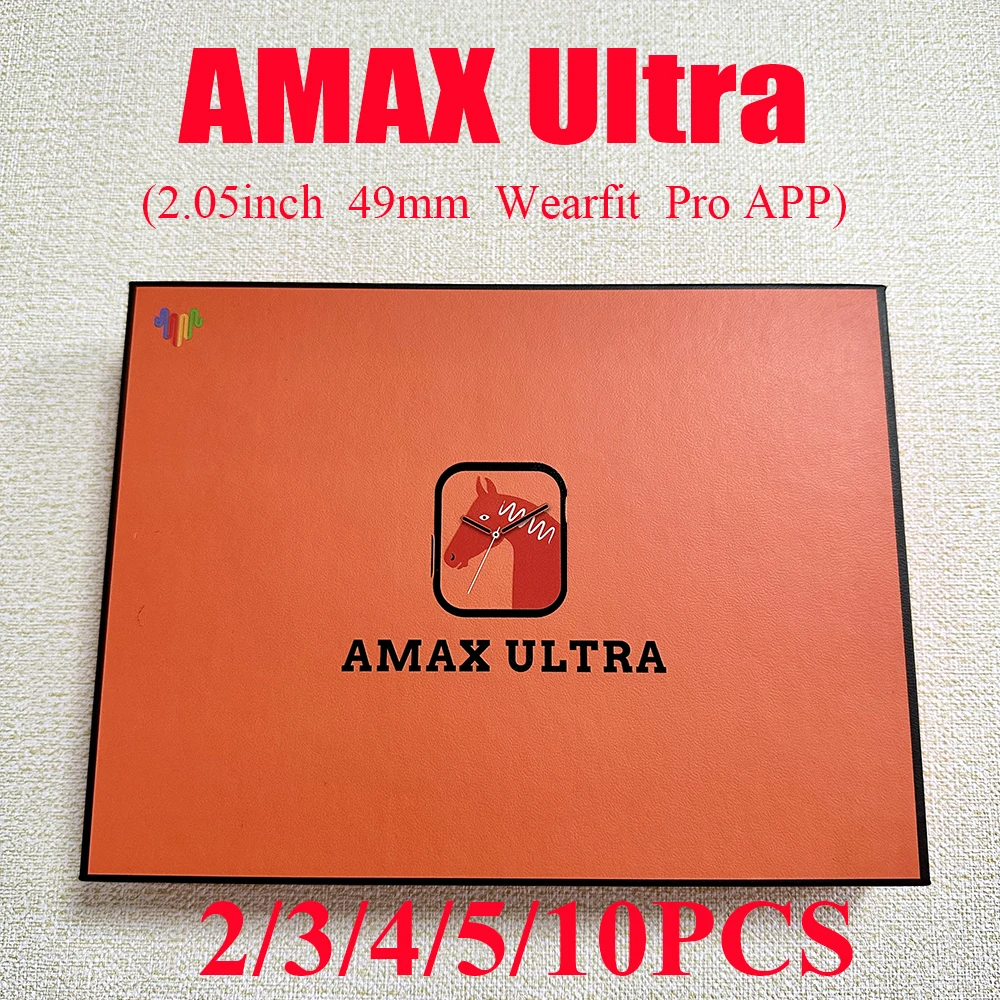 

Новинка 2023, Смарт-часы AMAX Ultra для мужчин и женщин, IWO Series 8, Bluetooth, звонки, Беспроводная зарядка, телефон, фитнес-браслет, Смарт-часы PK DT8 ZD8