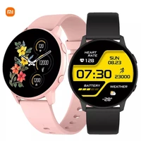 xiaomi 2022 new mx1 smart watch womens 1 28 inch full touch screen custom hand surface ip68 waterproof womens smart watch
