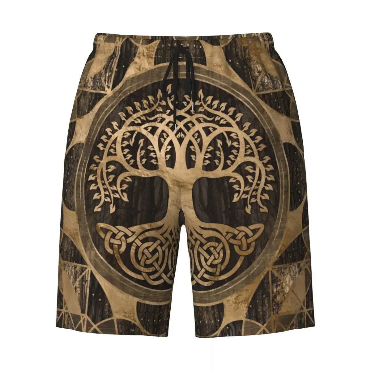Мужские плавки с принтом Древо жизни быстросохнущая пляжная одежда пляжные