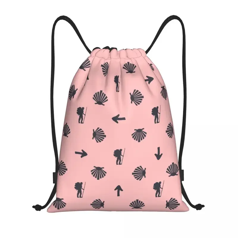 Изготовленная на заказ сумка Good Way Of Santiago Scellop Shell шнурке для мужчин и женщин