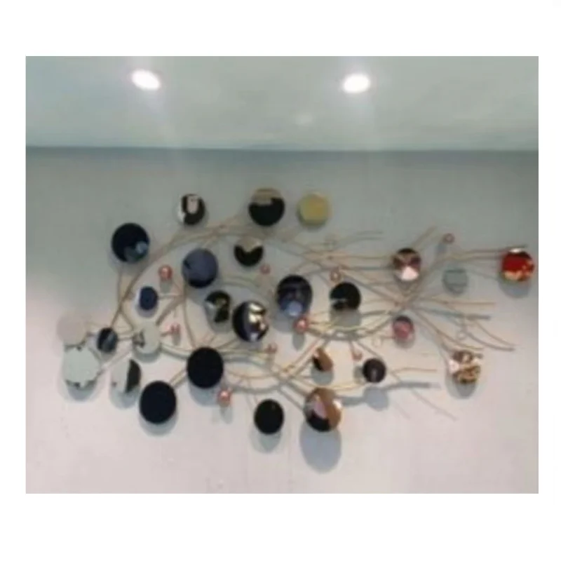 

New Design Hotel Living Room Modern Home Decor Luxury Wrought Iron Handmade Ornaments Metal Wall Art