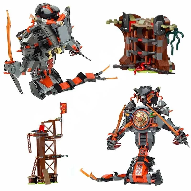 734 шт. 10583 Совместимые 70626 Dawn of Iron Doom строительные блоки игрушки подарок на день