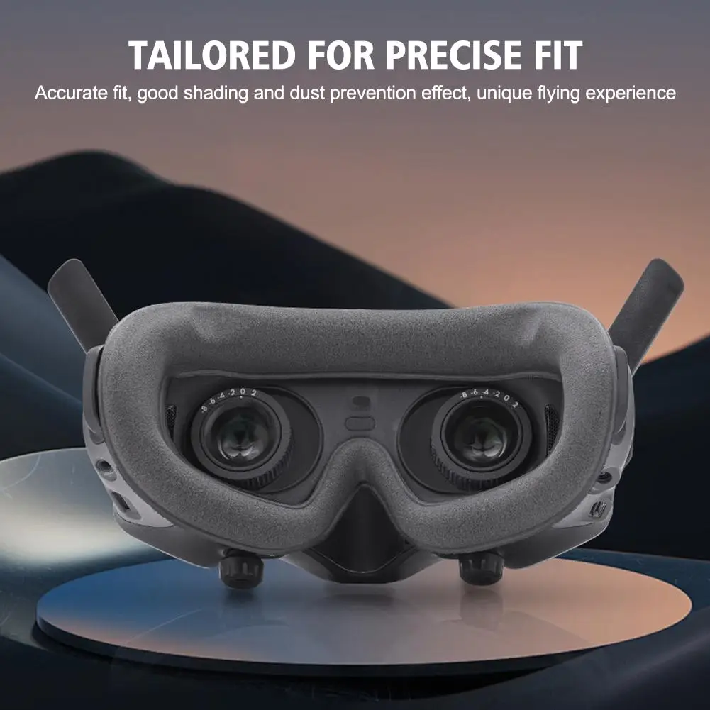 Очки для DJI AVATA 2 мягкая поролоновая подкладка маска глаз сменные полетные очки