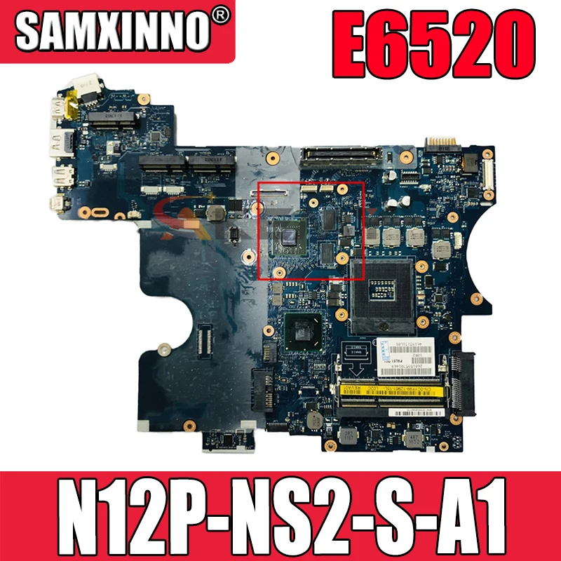 

Original Laptop motherboard For DELL Latitude E6520 Mainboard CN-0CYF99 0CYF99 LA-6561P QM67 N12P-NS2-S-A1 DDR3